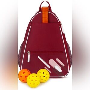 Newluck Pickleball Bag Duffle Crossbody Sling Pickle Ball Accessories